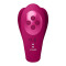 VIVE Yoko Triple Action Vibrator mit Druckwellenstimulation Pink