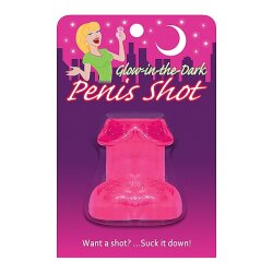 KHEPER GAMES Glow In The Dark Penis Shot Pink
