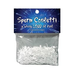 KHEPER GAMES Sperma-Konfetti 15 Gramm Packung Weiss