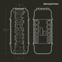 THE HANDY Innenstruktur Mermaid Pearl Sleeve Transparent