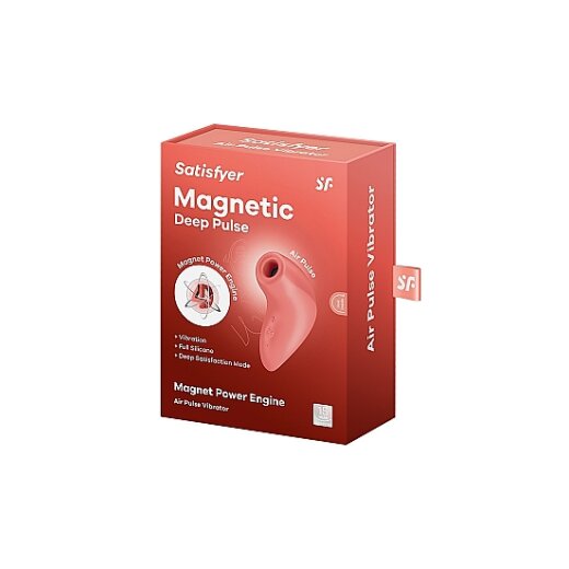 SATISFYER Magnetic Deep Pulse Druckwellen-Stimulator Terracotta