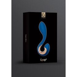 G-VIBE GPop2  Klitoral &amp; G-Fl&auml;chen Vibrator Blau