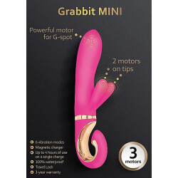 G-VIBE GRabbit Mini Vibrator aus Bio-Skin-Silikon &quot;Dolce Violet&quot;