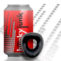 HÜNKYJUNK Form Penisring aus Silikon Schwarz
