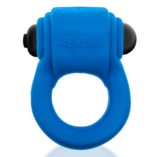 HÜNKYJUNK Revring Penisring mit Vibration Teal Ice