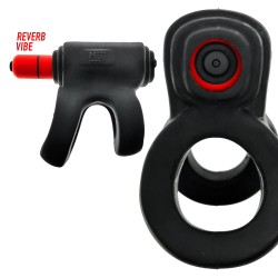 HÜNKYJUNK Revhammer Penis- & Hodenring mit Vibration Tar Ice