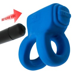 HÜNKYJUNK Revhammer Penis- & Hodenring mit Vibration Teal Ice