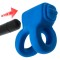 HÜNKYJUNK Revhammer Penis- & Hodenring mit Vibration Teal Ice
