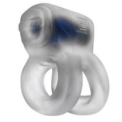 HÜNKYJUNK Revhammer Penis- & Hodenring mit Vibration Clear Ice