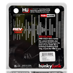H&Uuml;NKYJUNK Revsling Penis- &amp; Hodenzieher mit Vibration Tar Ice