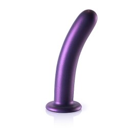 OUCH Smooth G-Spot Dildo 17 cm Metallic-Violett