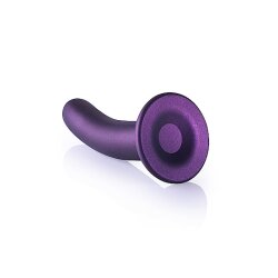 OUCH Smooth G-Spot Dildo 17 cm Metallic-Violett