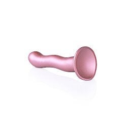 OUCH Ultra Soft Curvy G-Spot Dildo 17 cm Rose&eacute;-Gold