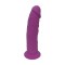 DREAM TOYS Silexpan Dildo mit Saugfuss 19.0 cm Lila