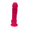 DREAM TOYS Silexpan Dildo mit Hoden &amp; Saugfuss 17,7 cm Pink