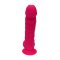 DREAM TOYS Silexpan Dildo mit Hoden &amp; Saugfuss 17,7 cm Pink