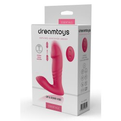 DREAM TOYS Essentials Up &amp; Down Vibrator mit Fernbedienung Pink