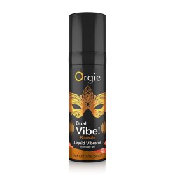 ORGIE Dual Vibe Sex on the Beach Kissable Liquid Vibrator 15 ml