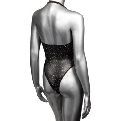 CALEXOTICS Radiance Deep V Bodysuit One Size Schwarz