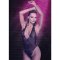 CALEXOTICS Radiance Deep V Bodysuit One Size Schwarz