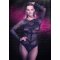 CALEXOTICS Radiance Long Sleeve Bodysuit One Size Schwarz