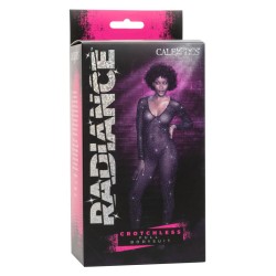 CALEXOTICS Radiance Crotchless Bodystocking One Size Schwarz