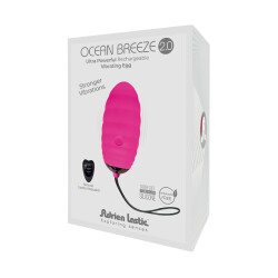 ADRIEN LASTIC Lust-Ei Ocean Breeze 2.0 mit Vibration &amp; Fernbedienung Pink