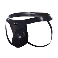 CUT4MEN Ergonomic Black Jockstrap Schwarz