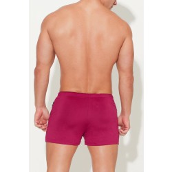 J.J.MALIBU Karma Shorts mit Zipper Pockets Brombeer