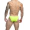 JUSTIN &amp; SIMON Klassik Bikini aus Spandex Neon Gelb