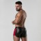 LOCKER GEAR Backroom 3 Way Zipper Shorts Schwarz/Rot