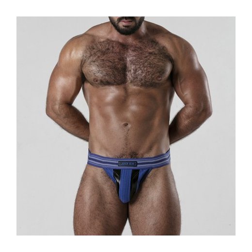 LOCKER GEAR Backroom Jockstrap Blau