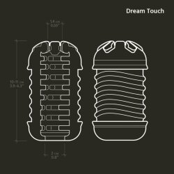 THE HANDY Innenstruktur Dream Touch Sleeve Transparent