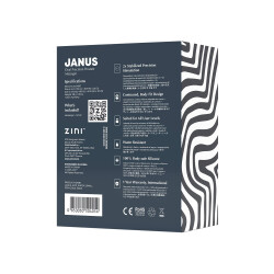 ZINI Janus Anti-Shock Prostata-Stimulator Small Schwarz