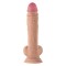SHAFT Dildo aus Liquid-Silikon Model A 26,5 cm Ø 4,9 Beige