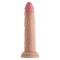 SHAFT Dildo aus Liquid-Silikon Model J 19,0 cm Ø 3,8 cm Beige