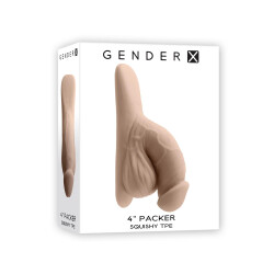 GENDER X 4 Inch Penis Packer Light aus TPE Skin