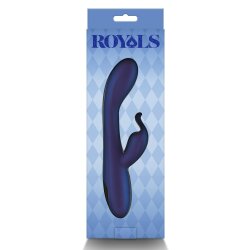 NS NOVELTIES Royals Empress Rabbit-Vibrator Metallic Blau