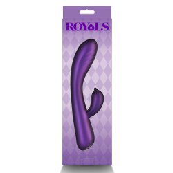 NS NOVELTIES Royals Duchess Rabbit-Vibrator Metallic Violett