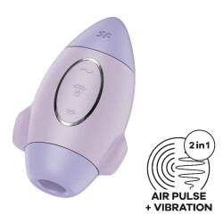 SATISFYER Mission Control Air Pulse Vibrator Lila