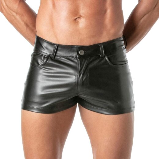 TOF Kinky Mini Shorts Schwarz