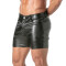 TOF Kinky Mid Thigh Shorts Schwarz