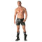 TOF Kinky Mid Thigh Shorts Schwarz