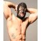 ANDREW CHRISTIAN UNLEASHED Lace Hood Schwarz One Size