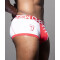 ANDREW CHRISTIAN Football Boxer Rot/Weiss