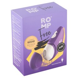 ROMP Free Klitoral Stimulator mit Pleasure Air Technology Violett