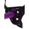 TOY JOY GET REAL Strap-On Lace Harness Schwarz/Violett