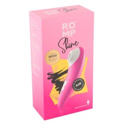 ROMP Shine Klitoris-Stimulator mit Pleasure Air...