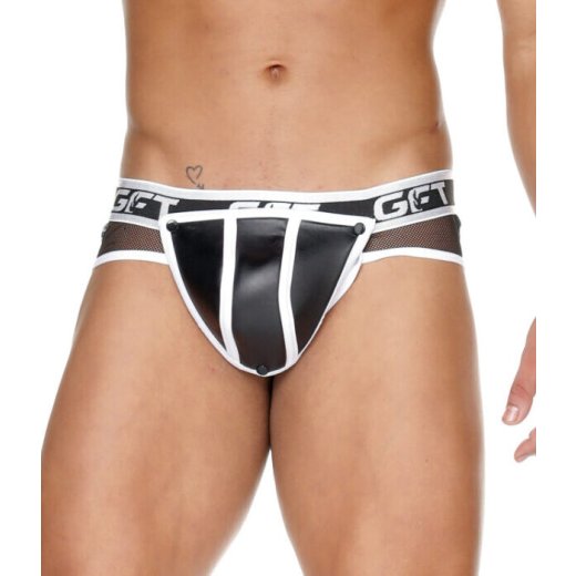 GIGO Fetish Brief Schwarz/Weiss