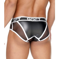 GIGO Fetish Brief Schwarz/Weiss